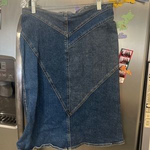 Jean skirt